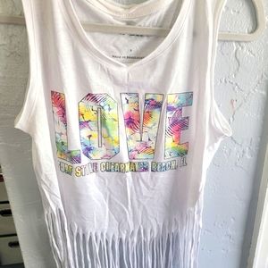 T shirt color White zise s